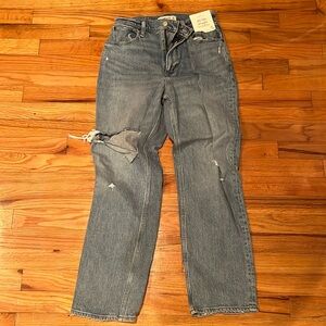 Abercrombie 90s Straight Ultra High Rise